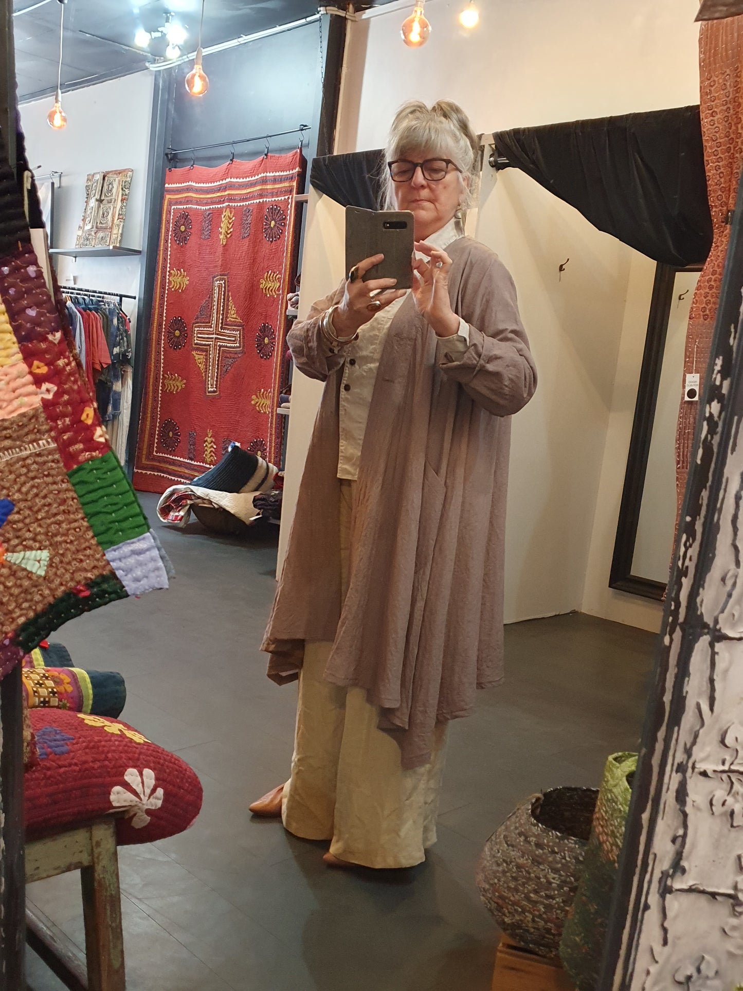 Vintage Wool Zen Coat