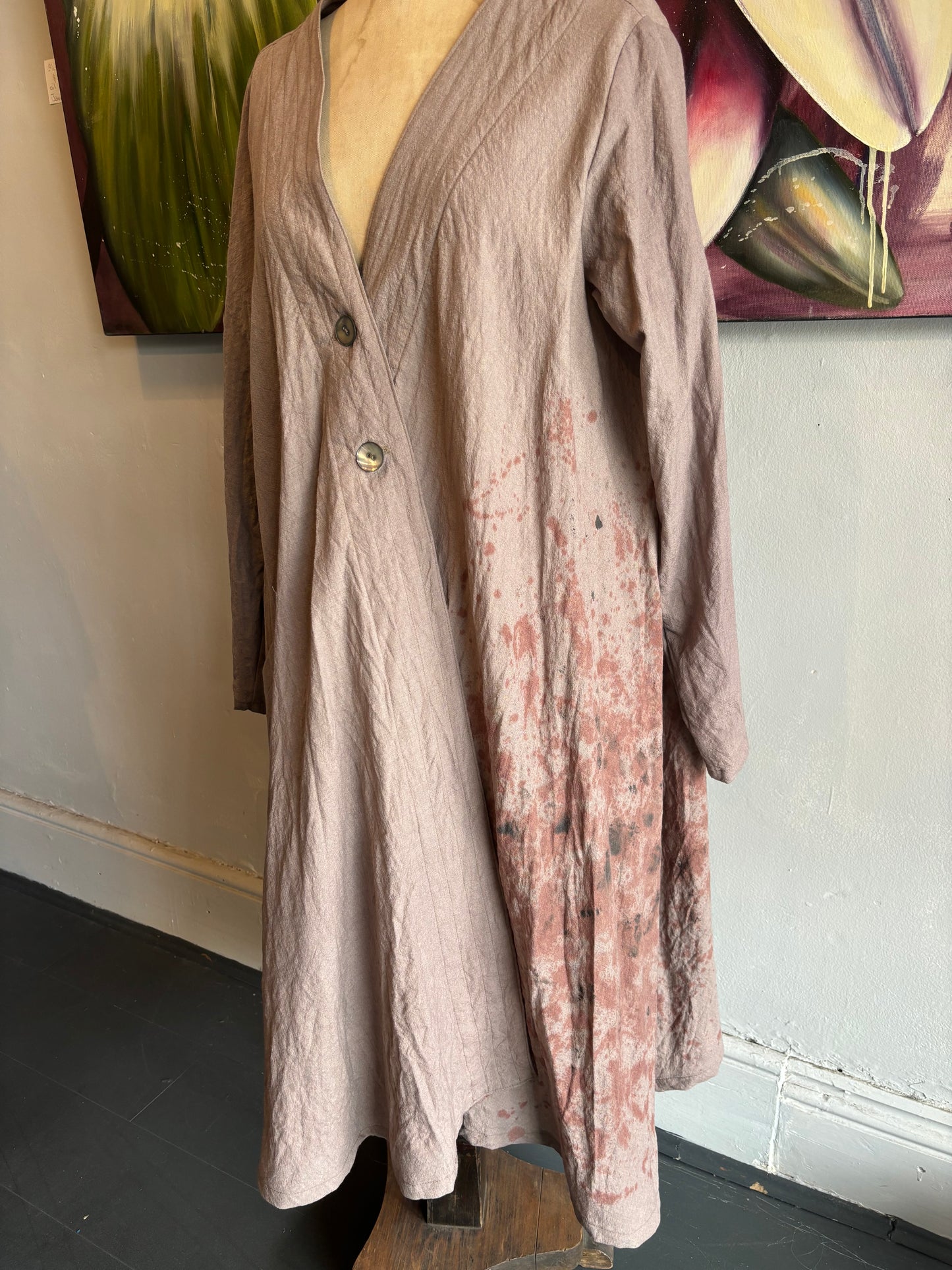 Vintage Wool Zen Coat