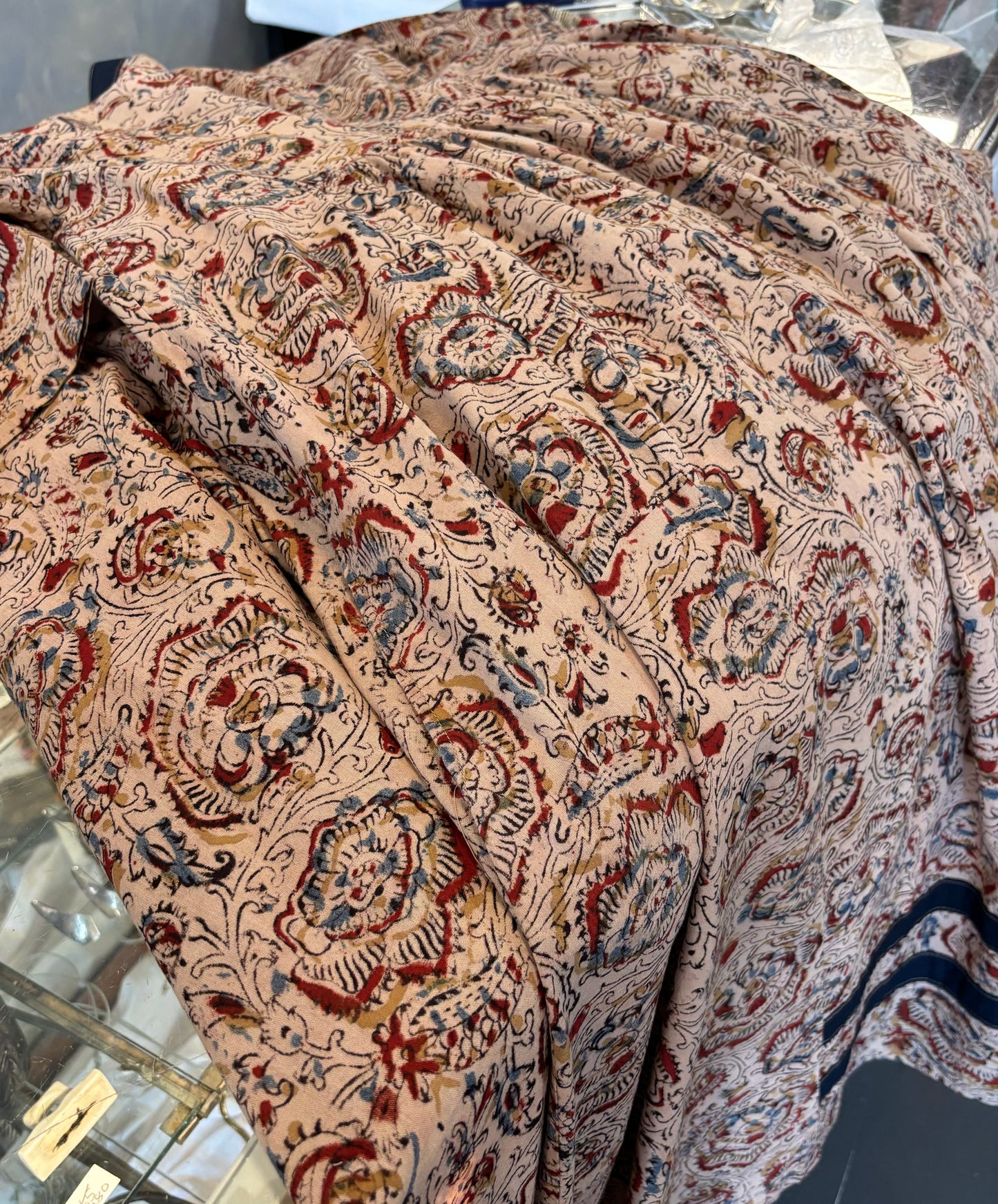 Willow Dress Naturally Dyed Hand Block Printed Cotton