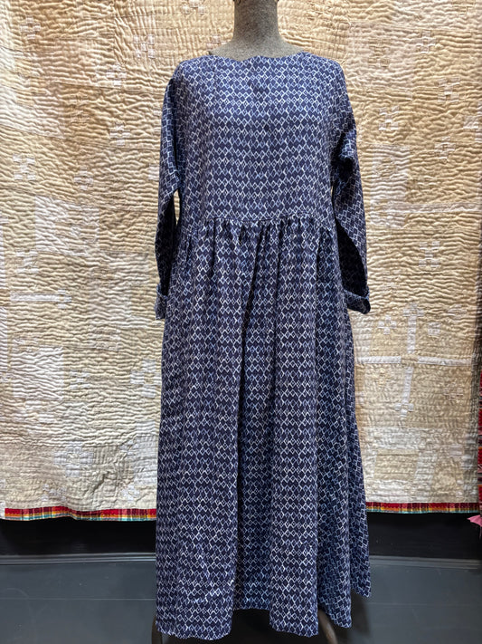 Willow Dress in Indigo