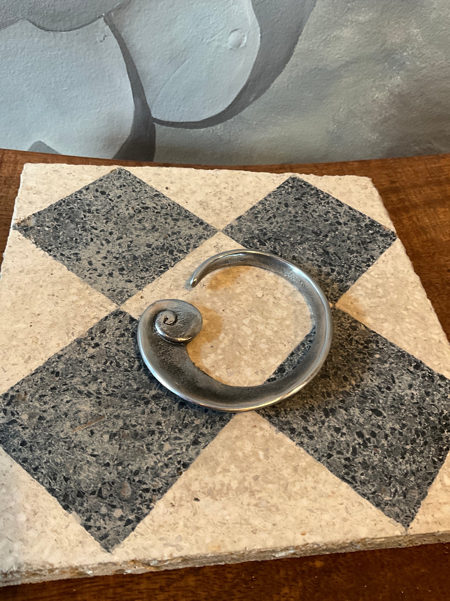 Recycled Aluminium Shell Bracelet