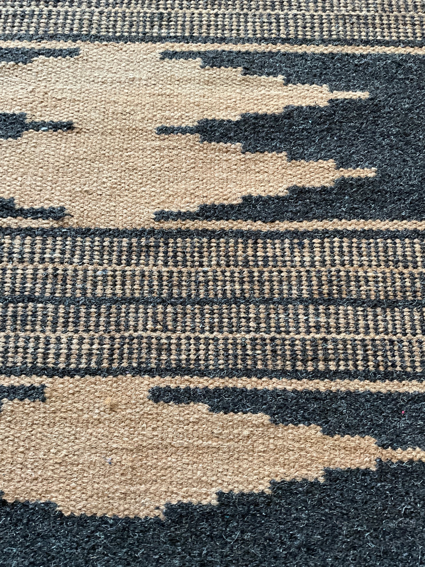 Hand woven wool rug 1