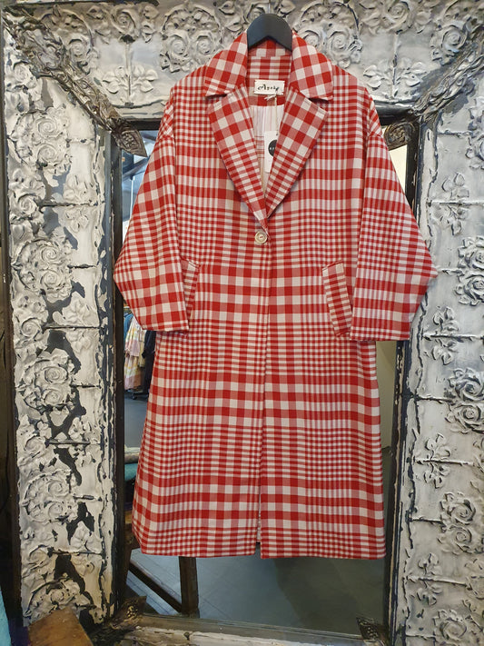 Eloise Long Duster in Japanese wool II