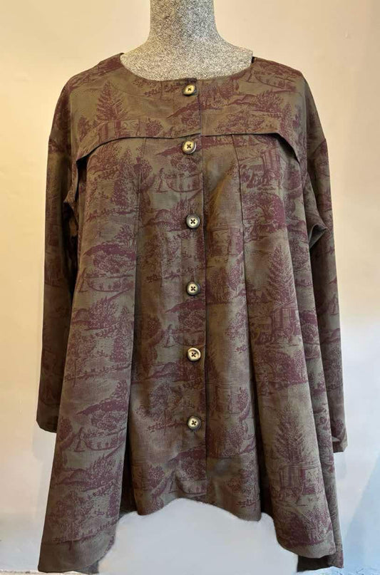 Violetta Shirt in Vintage Cotton Voile