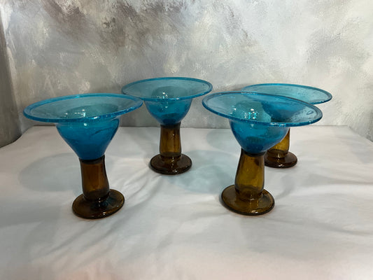 Afghan Turquoise and Amber flat dish