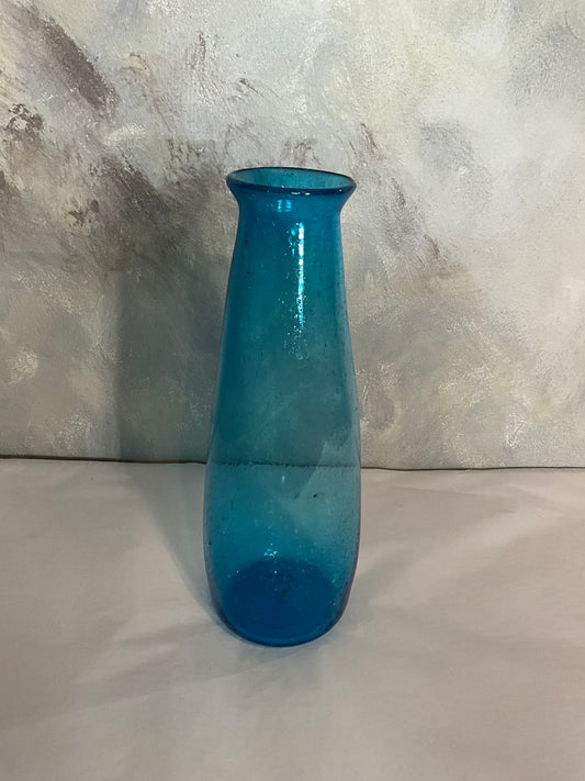 Afghan Glassware Turquoise Carafe