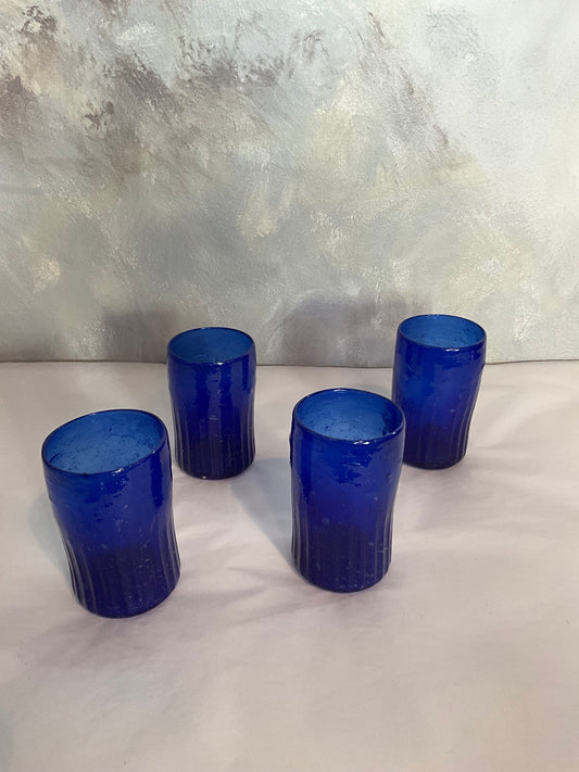Afghan Glassware Lapis Glassware