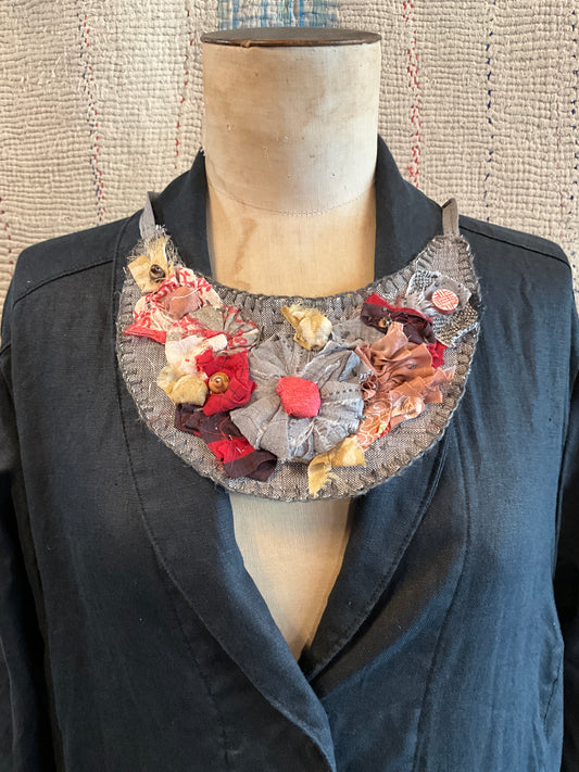 Mixed media collar 2