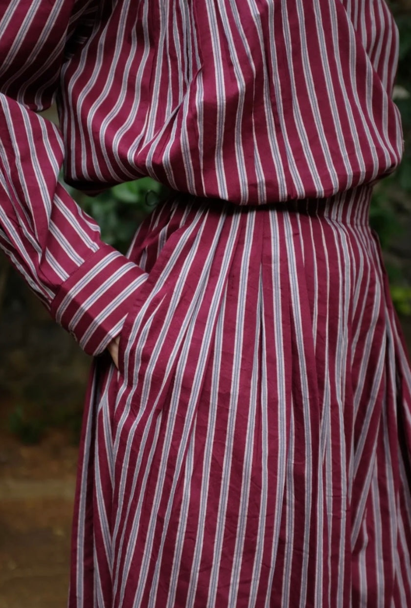 Araya pants in stripes