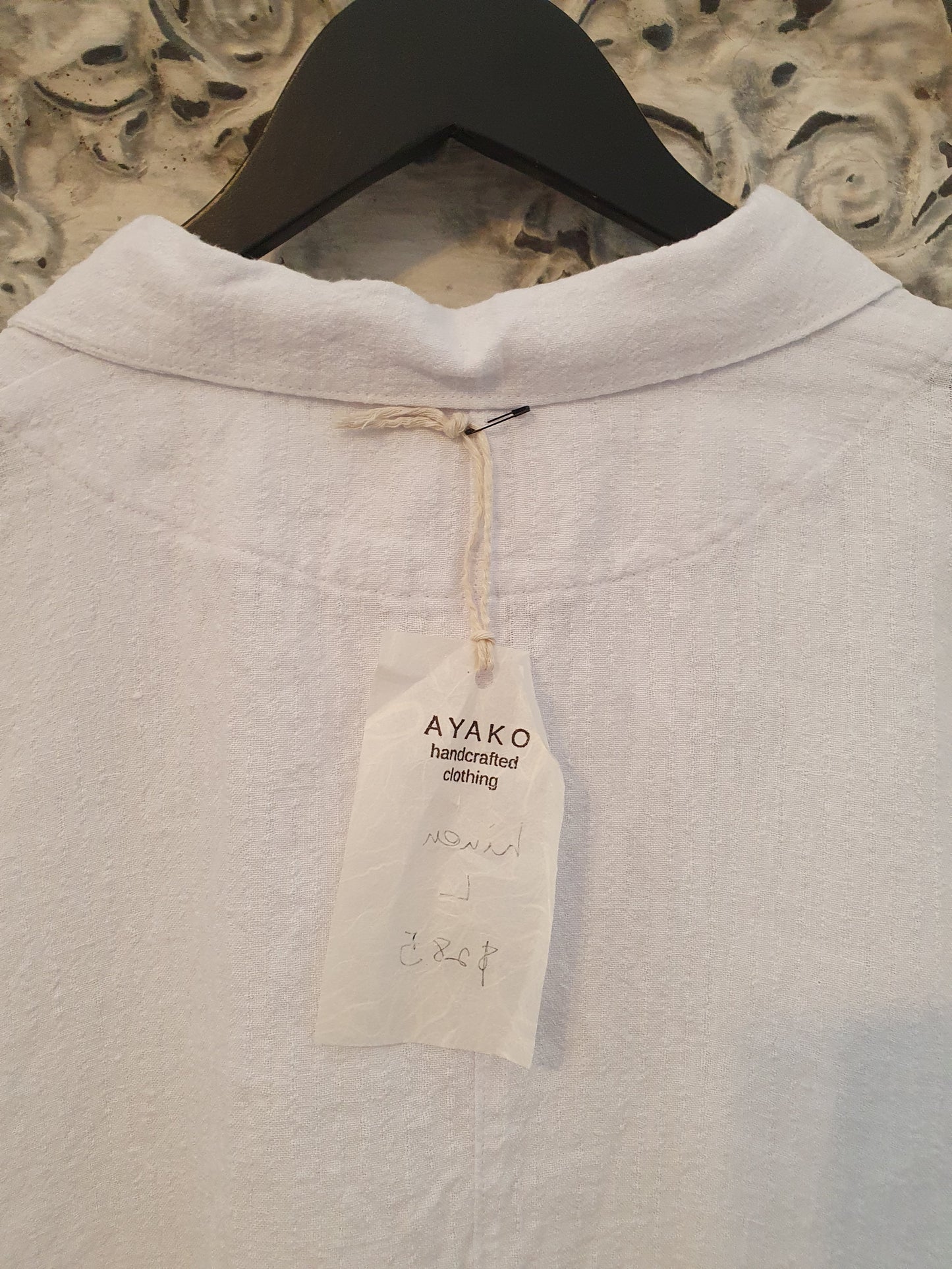 Zen shirt in white linen