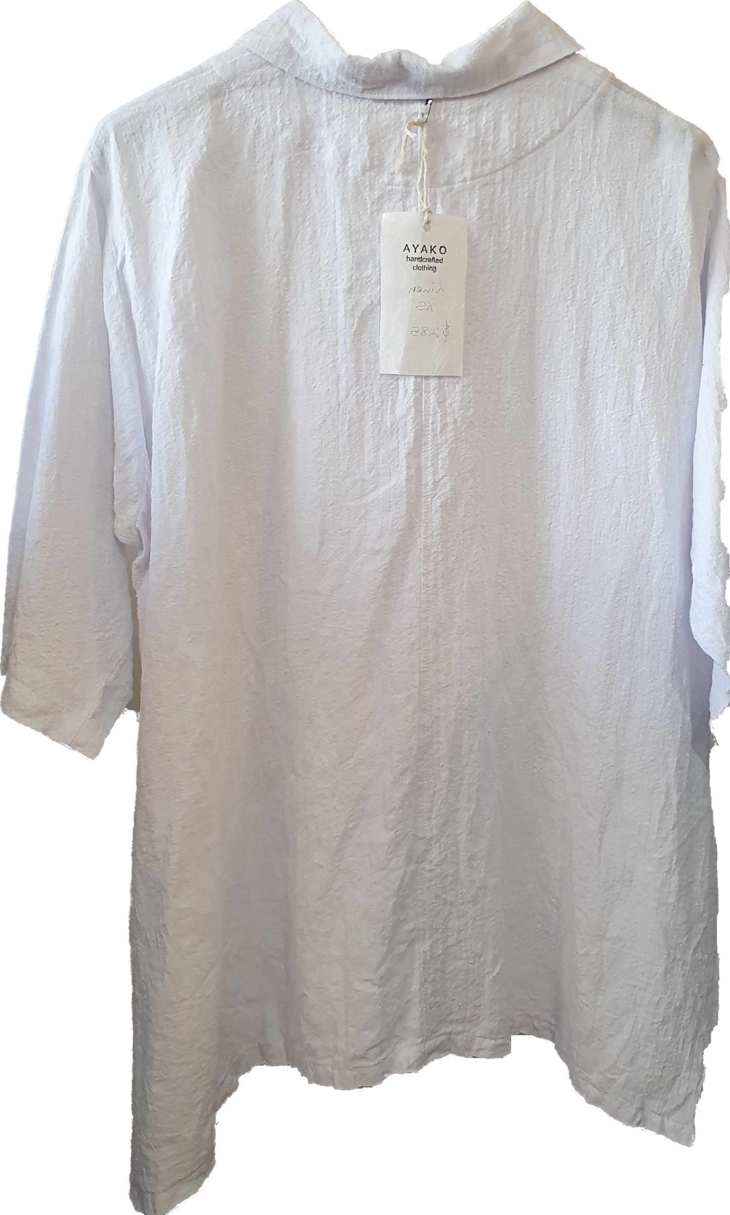 Zen shirt in white linen