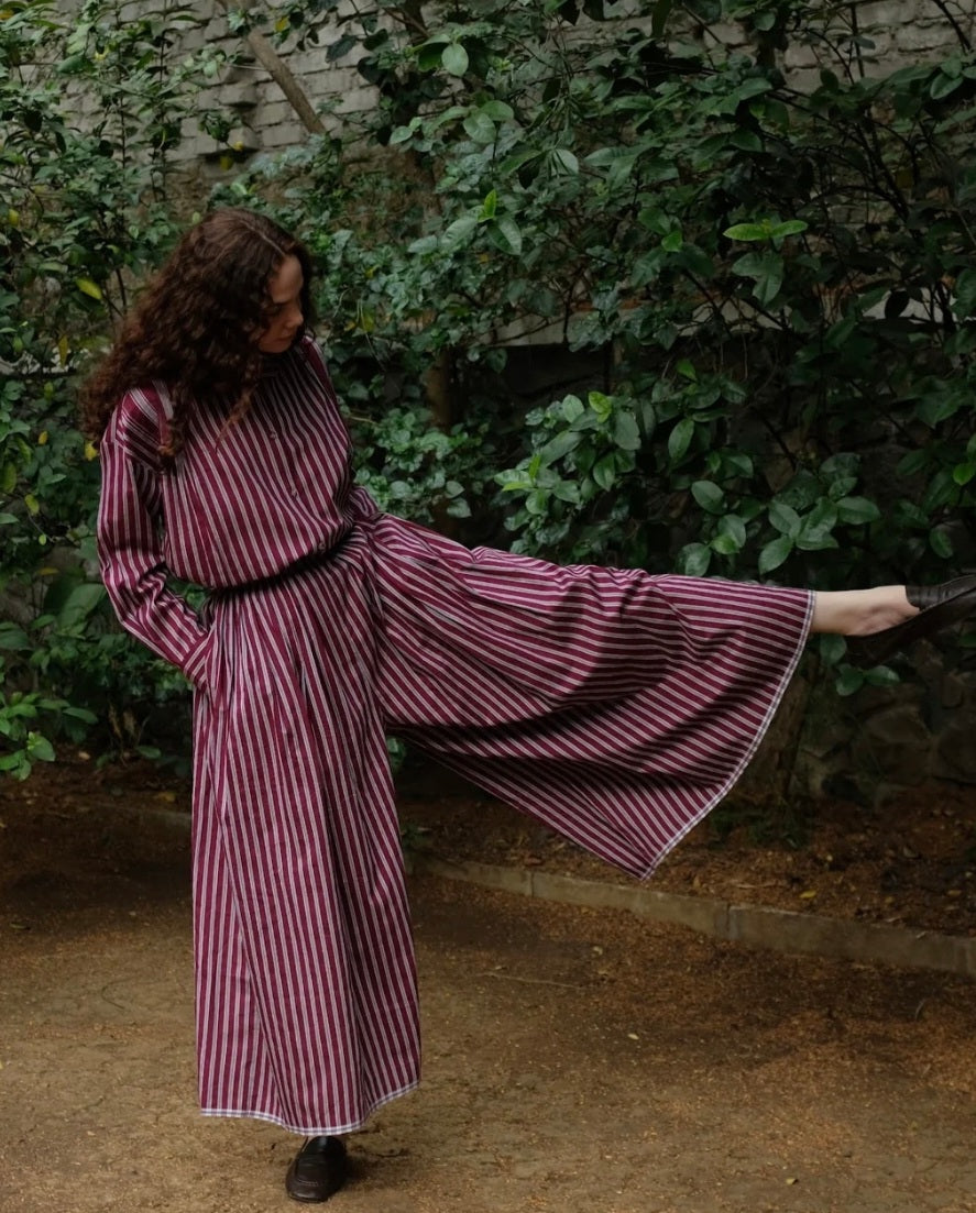 Araya pants in stripes