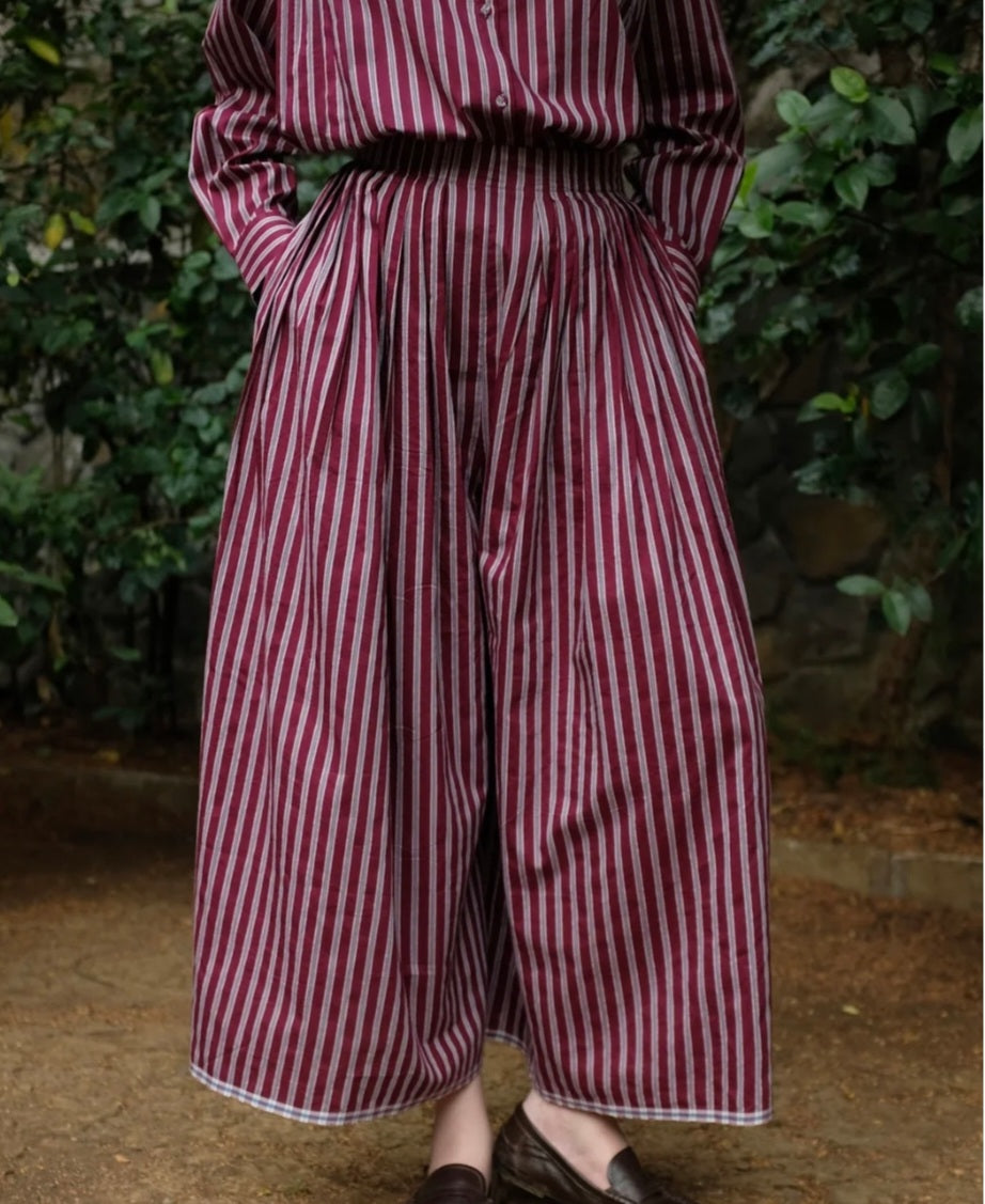 Araya pants in stripes