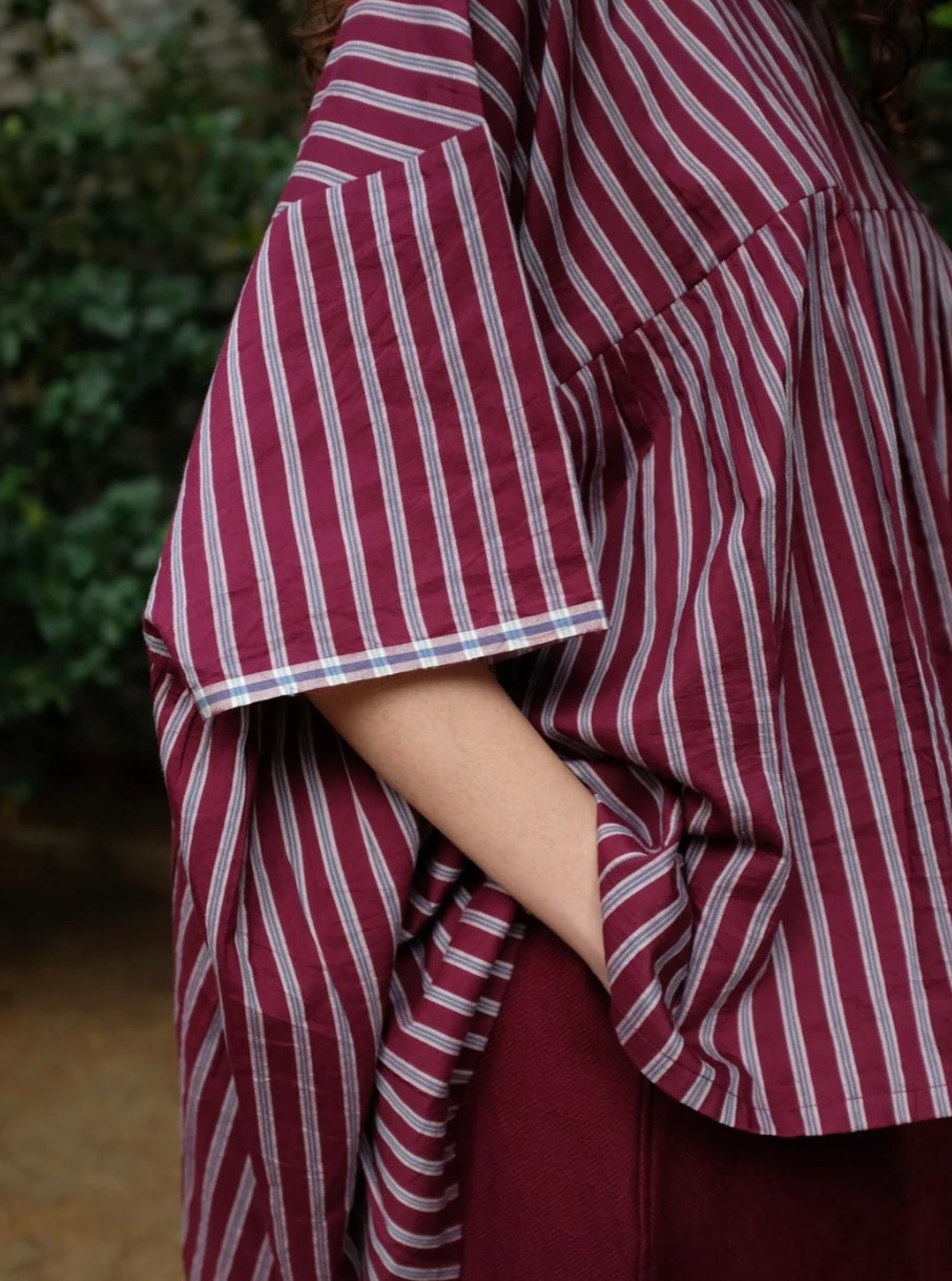 Alana top in stripes