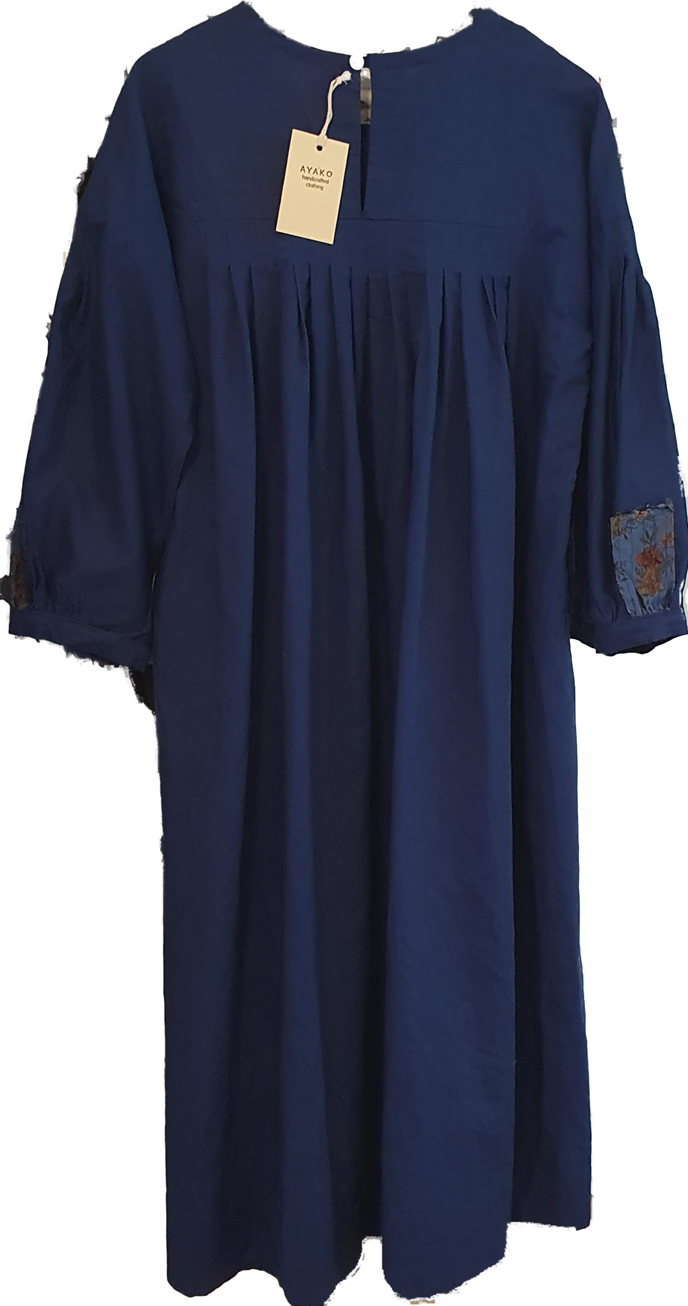 Lila dress in indigo