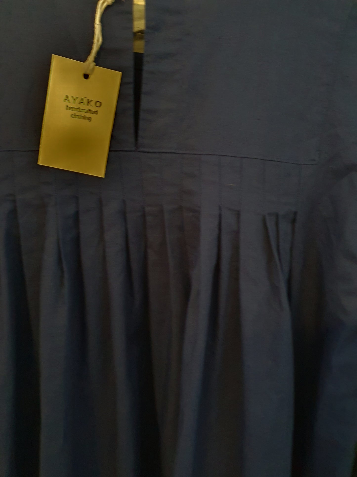 Lila dress in indigo