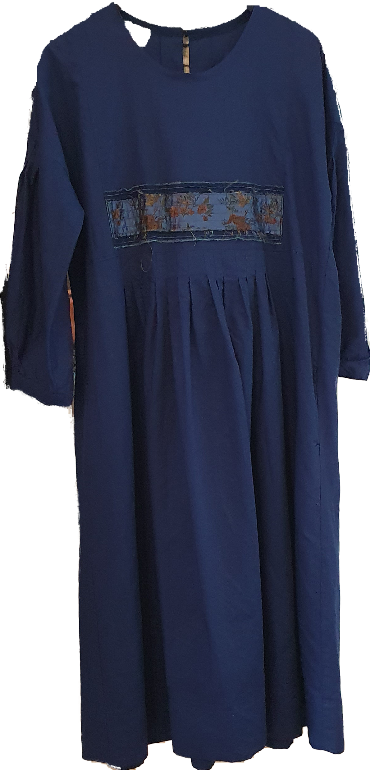 Lila dress in indigo