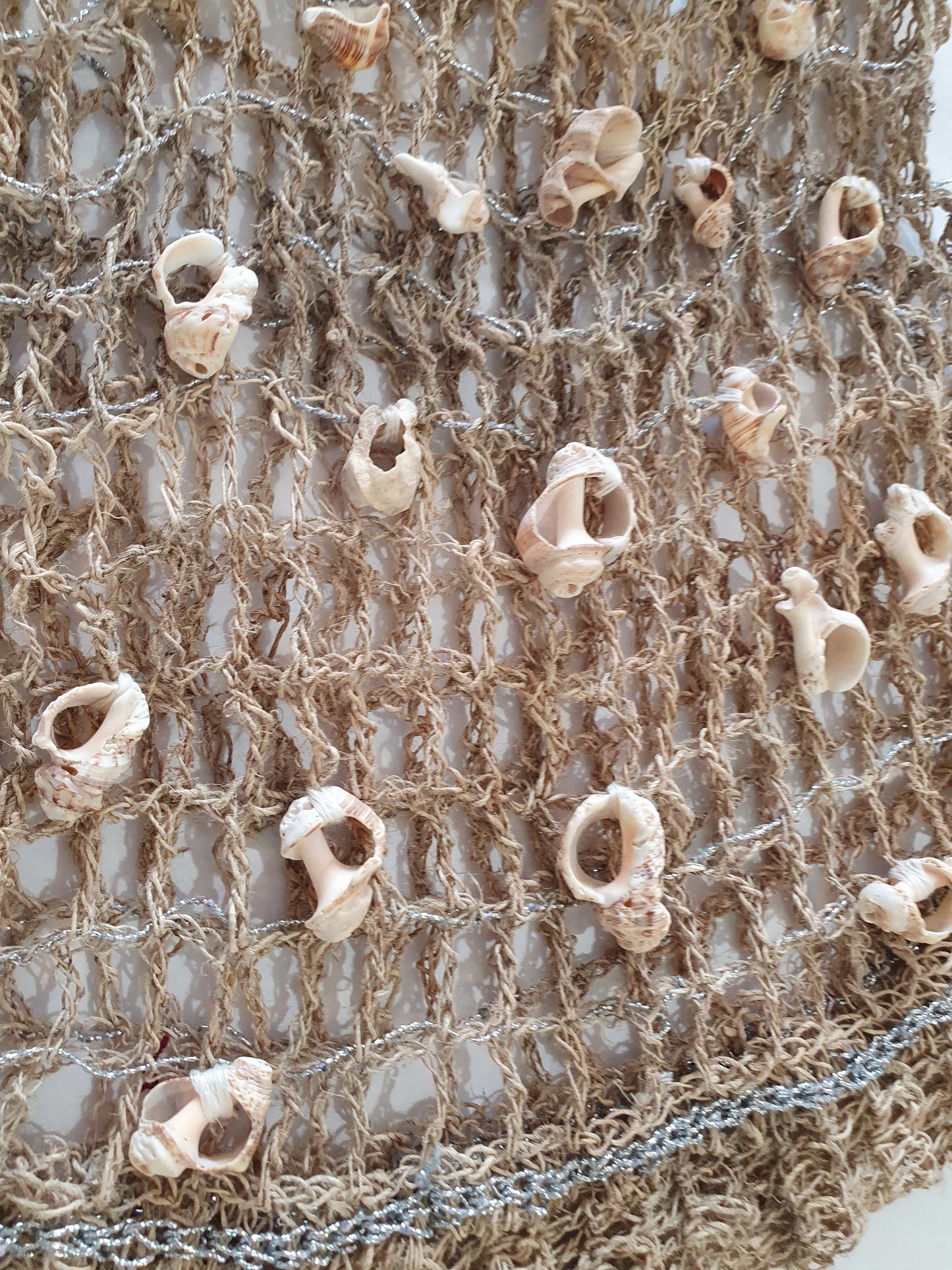 Wild hemp bag with shells