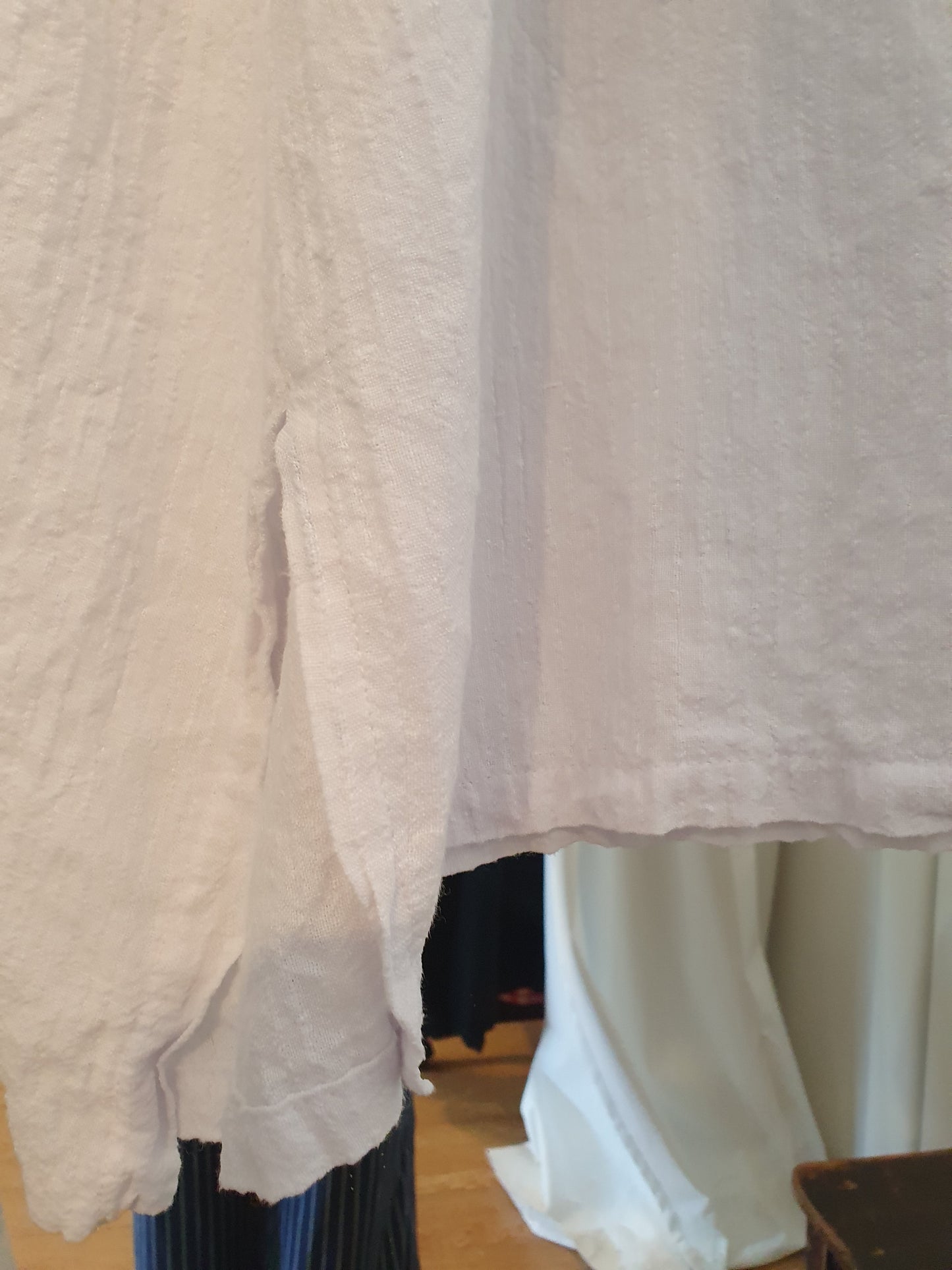 Zen shirt in white linen